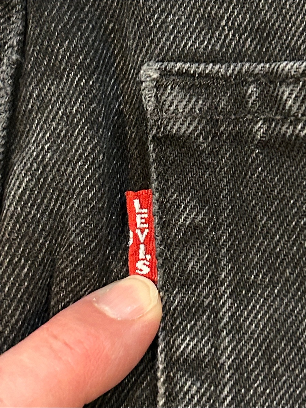 Levi's Baggy Dad Jeans in Shrink Up Black size 30 Grunge 90s Streetwear - Picture 12 of 16